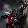 illustration Spiderman vs Veno