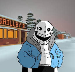 Skeleton man