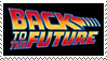 Back to the Future Stamp