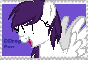 Mlp Deviantart Stamp MLP FIM - DDrop's Fan Stamp by Flutterbatt on DeviantArt
