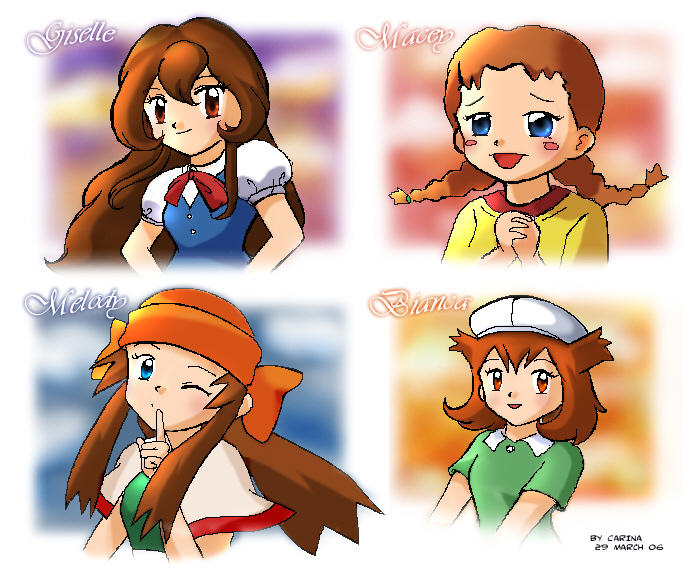 The Female Rivals... by CarinaT on DeviantArt