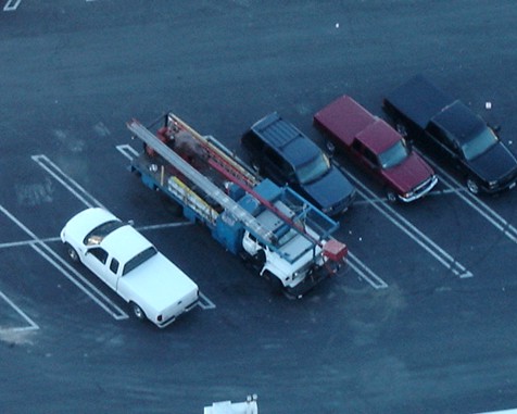 My truck from 450 ft. up