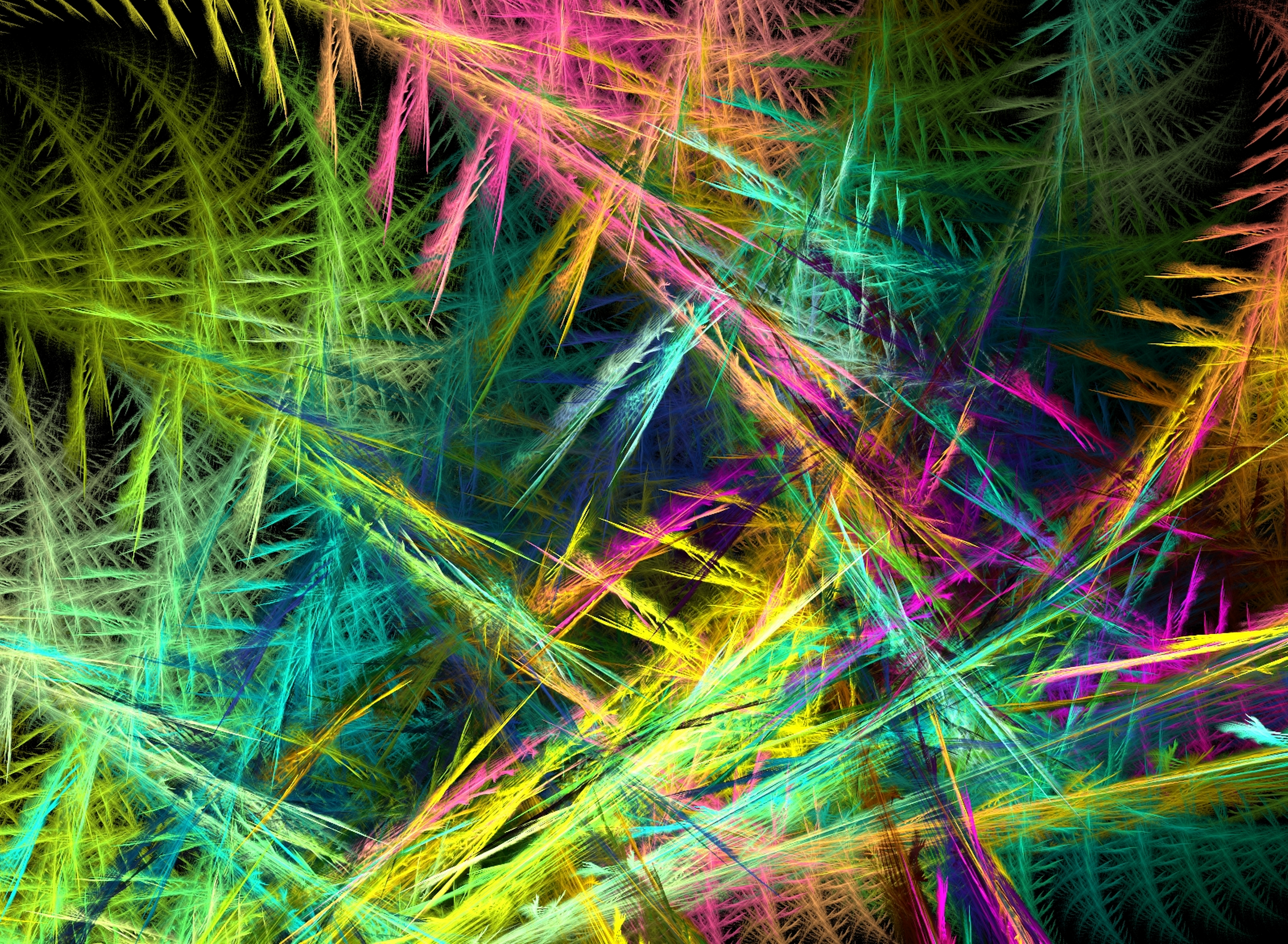 Colorful things magnified