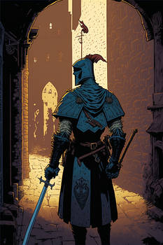 Beld A beloved medieval lance soldier background a