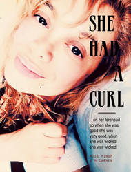 Miss Pinup : She Had A Curl by MAGDALENECARMEN