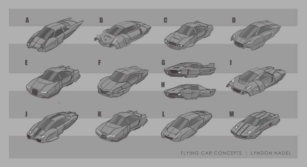 Flying Car Designs by squiffel on DeviantArt