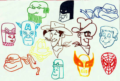 Cartoon Character Script Line Explore the Best Linescartooncharacters Art | DeviantArt