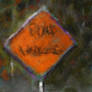 Road Sign - Notes App Painting