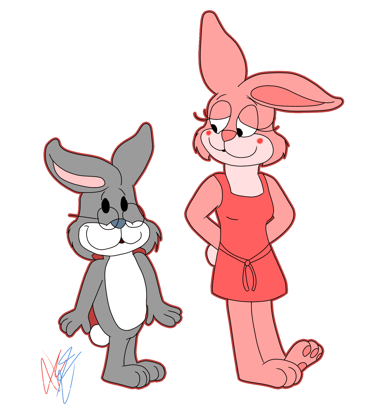 Rob Rabbit and Bunny O'Hare by Kraneimation on DeviantArt
