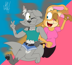 Gift - Greycie and Caramel