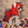 Penny Inkwell plush pony OC