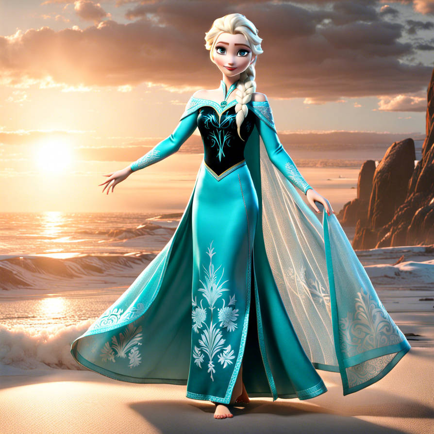 Elsa Body Map Beautiful full body image of elsa from Disney's Fr by monsterhuntertri ...