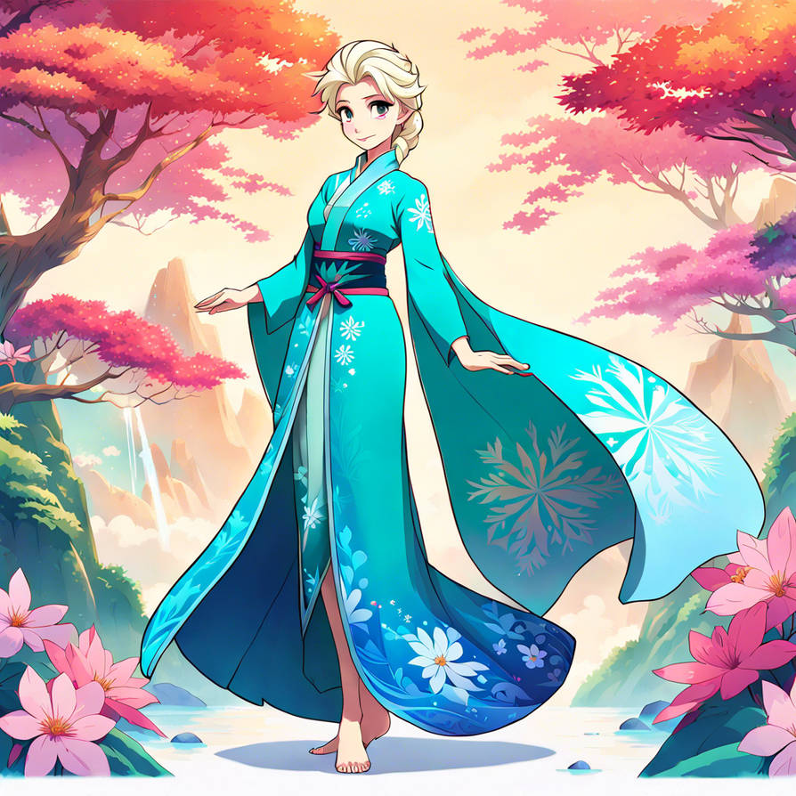 Elsa Body Map Beautiful full body image of elsa from Disney's Fr by monsterhuntertri ...