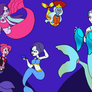 Mlp In A Mermaid Tail Redrawn