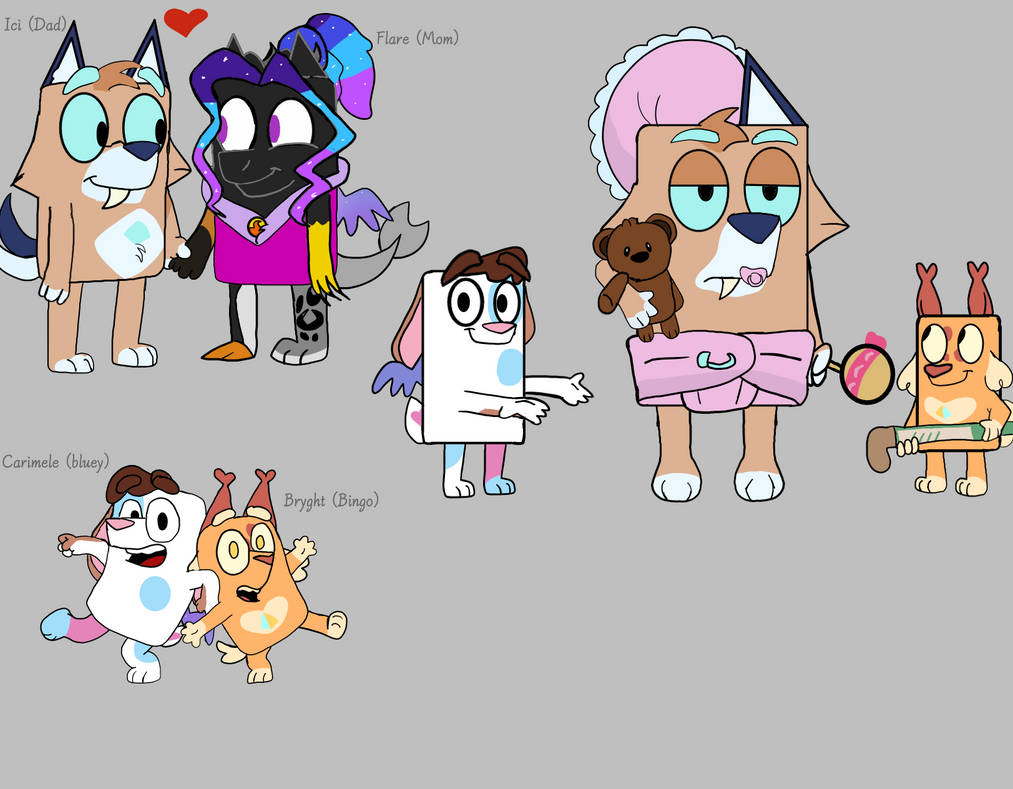 Bluey Oc Template Bluey Oc Template