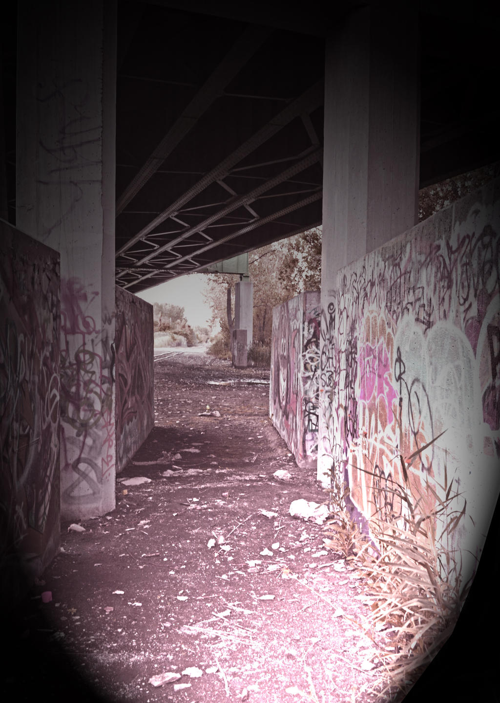 under the bridge i gave my life away