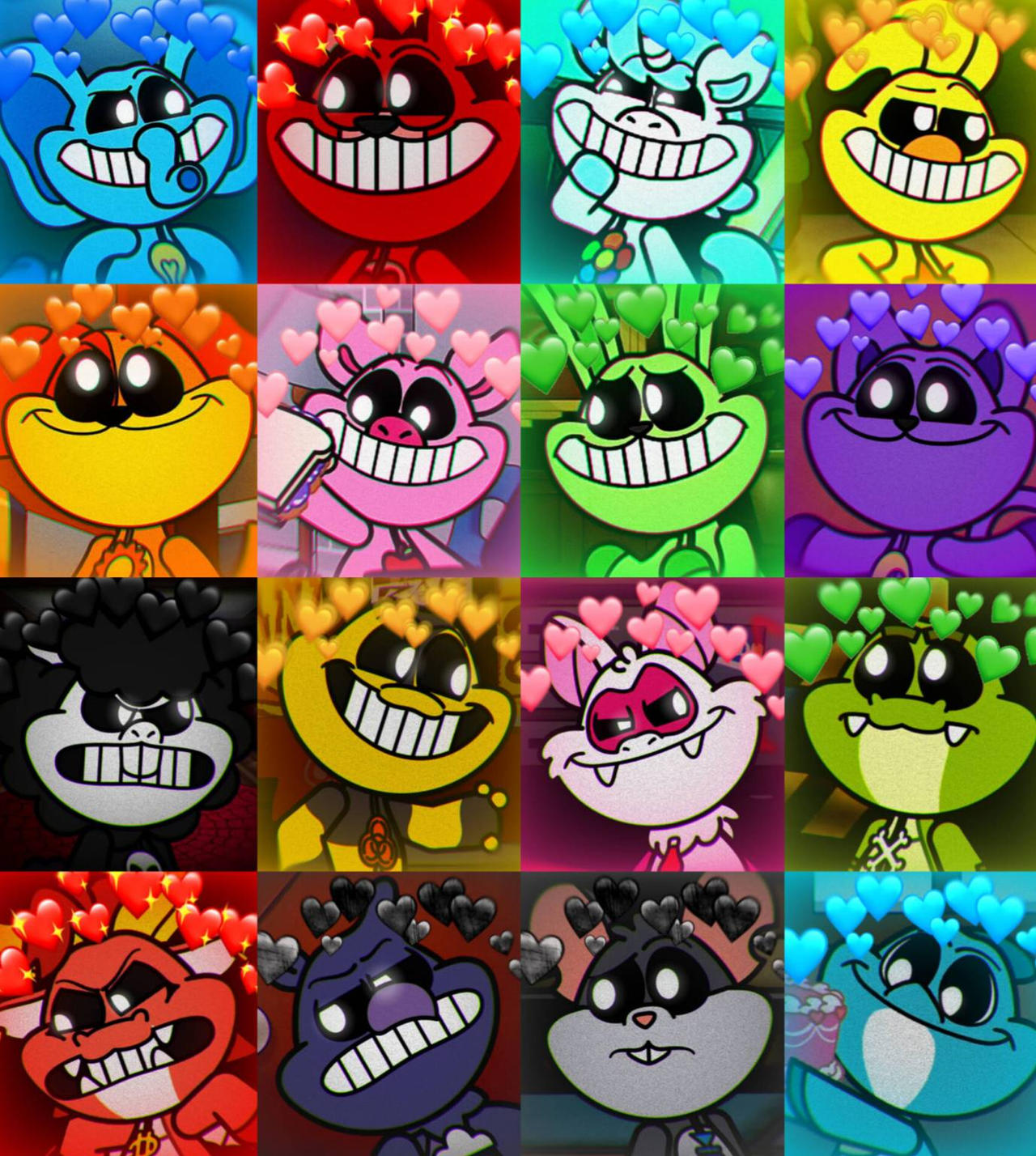 The Smiling critters and nightmare critters PFP by hanalathifah on ...
