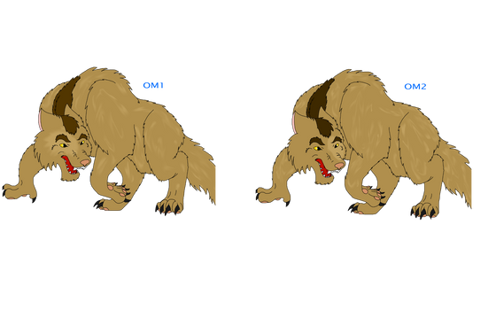 Breedables Offspring: Batch 1 Werewolves, F2xM3