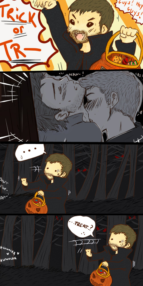 halloween in purgatory by deanosaurrawr