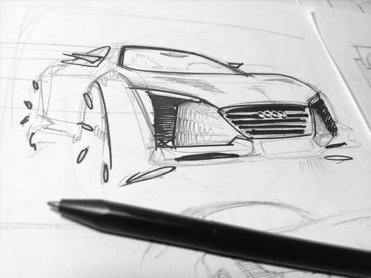 Audi sketch