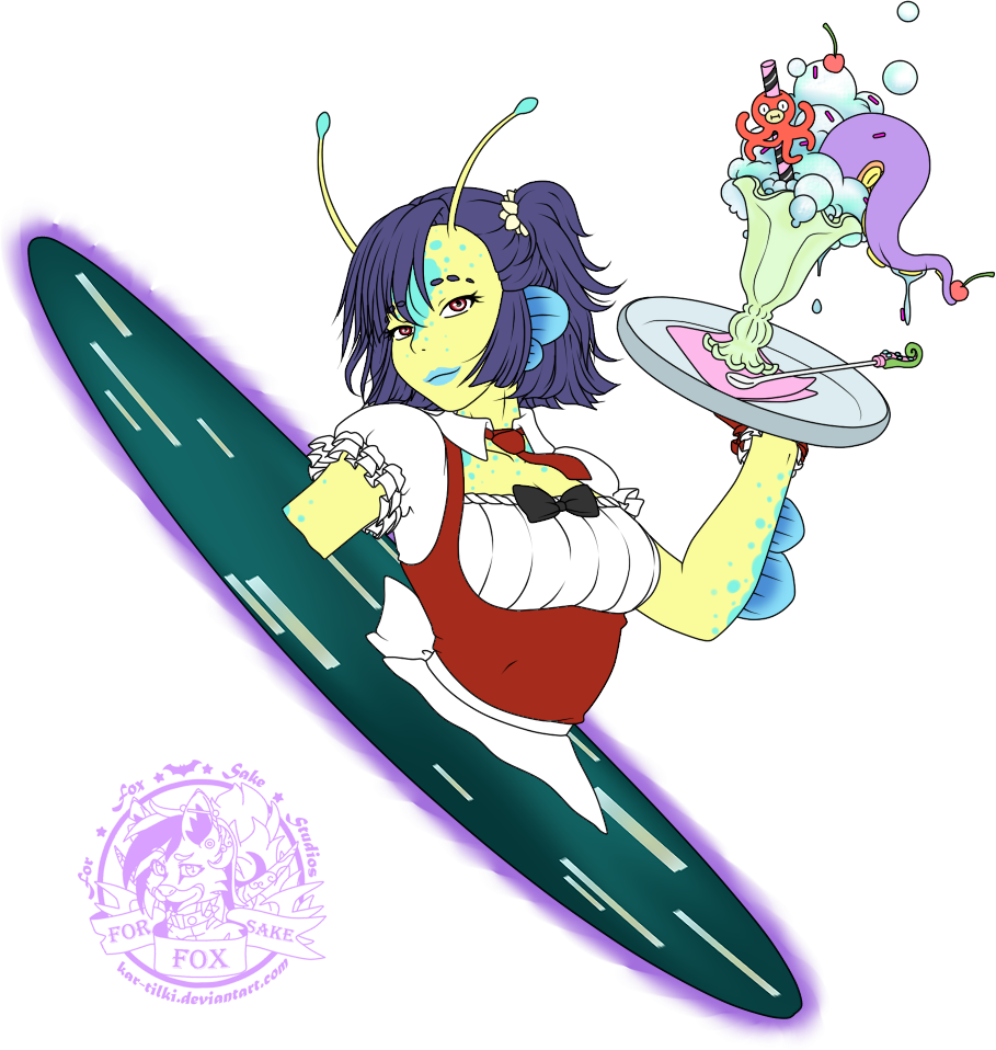 Alien Maid Alien maid by ObsceneTilki on DeviantArt