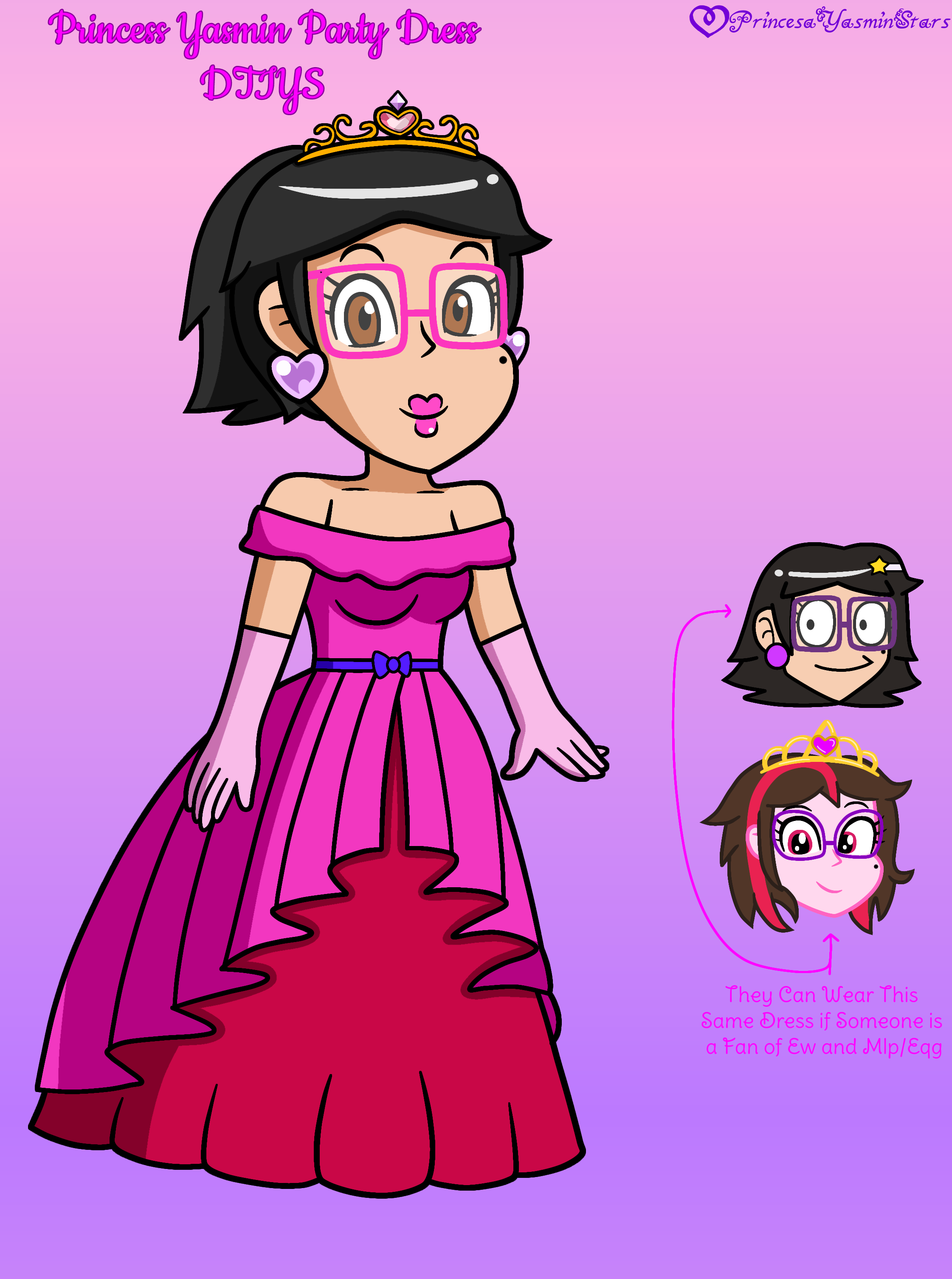 Princess Yasmin Party Dress by PrincesayasminStars on DeviantArt