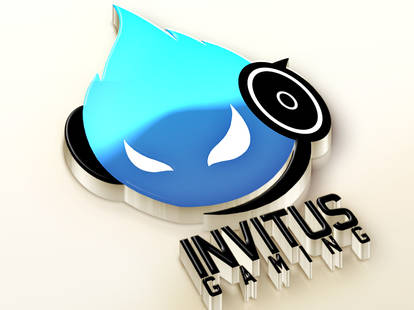 Invitus Gaming Logo 3D