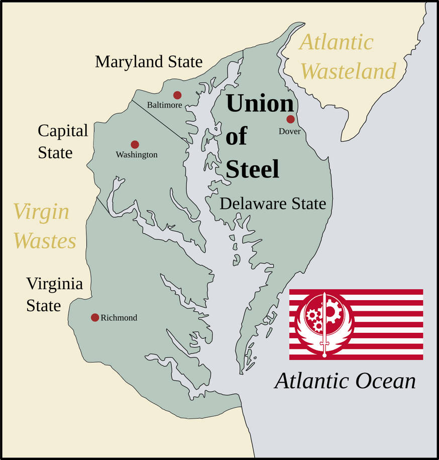 Inkscape Practice I, 'Union of Steel' (Fallout) by Artificer6 on DeviantArt