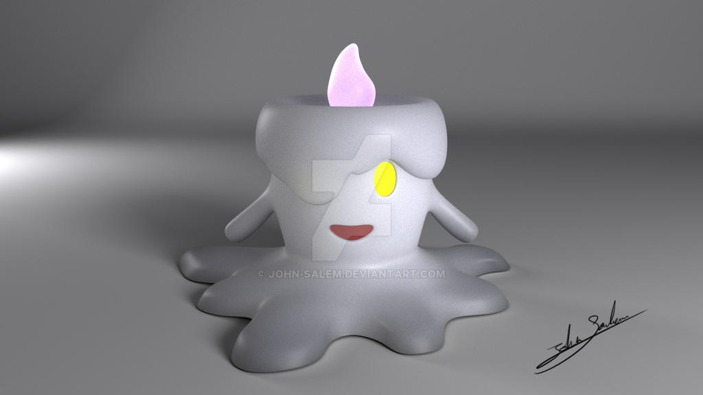 Fat Litwick Litwick-Pokemon by John-Salem on DeviantArt