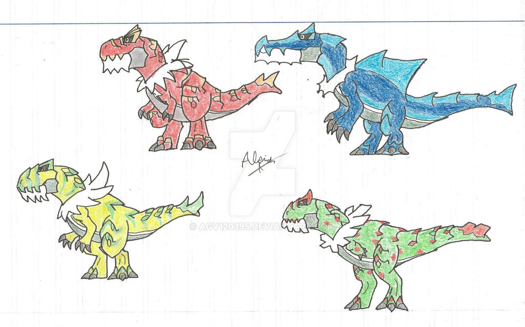 Tyrantrum variations