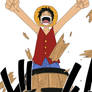 A Pirate Monkey D' Luffy