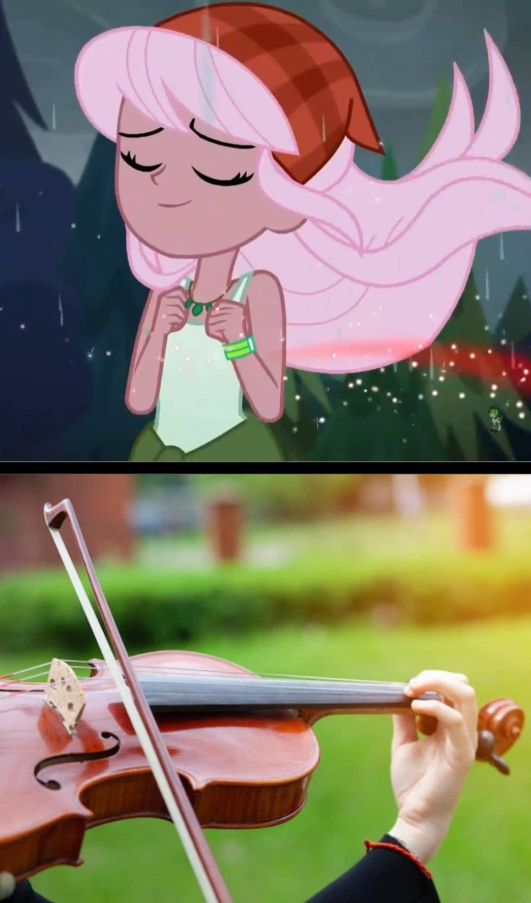 Raspberry Lilac - Violin #3 (enchating) by WeyAntonio26 on DeviantArt