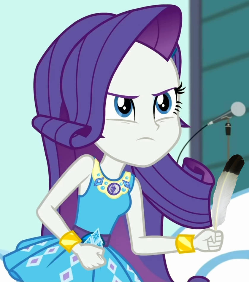 Rarity isn't playing around one bit. by WeyAntonio26 on DeviantArt