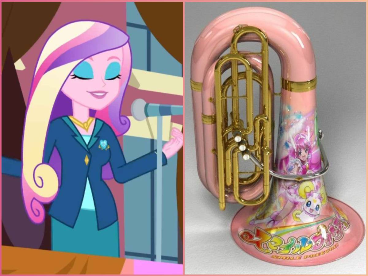 Dean Cadance: Tuba - Pink Tuba by WeyAntonio26 on DeviantArt