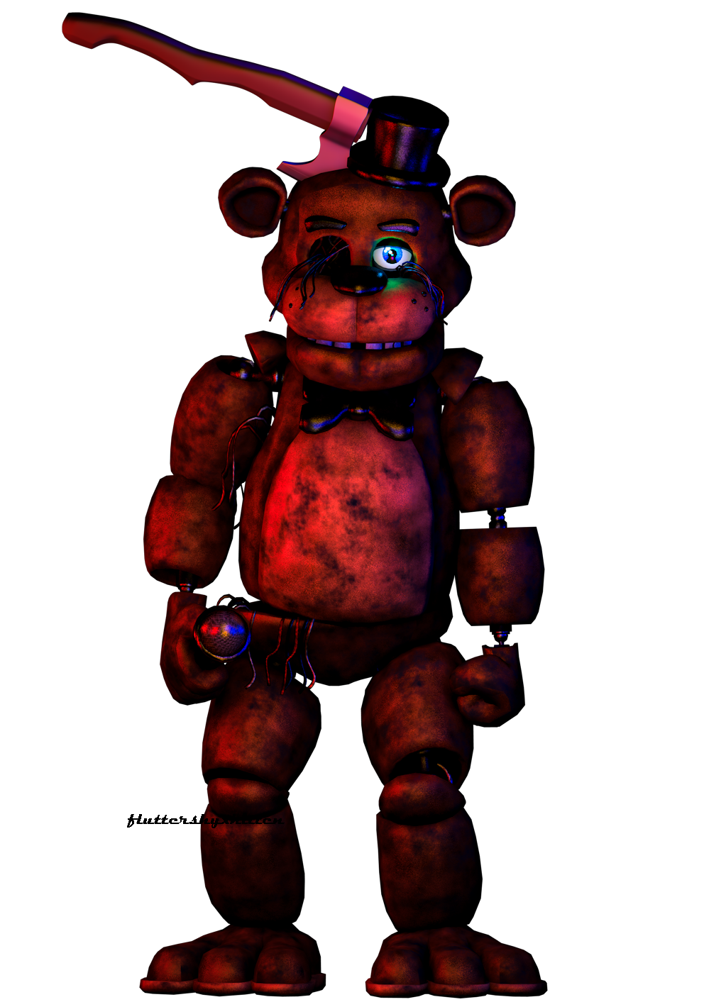 c4d/fnaf]Cursed by ghfehefhrhgf on DeviantArt