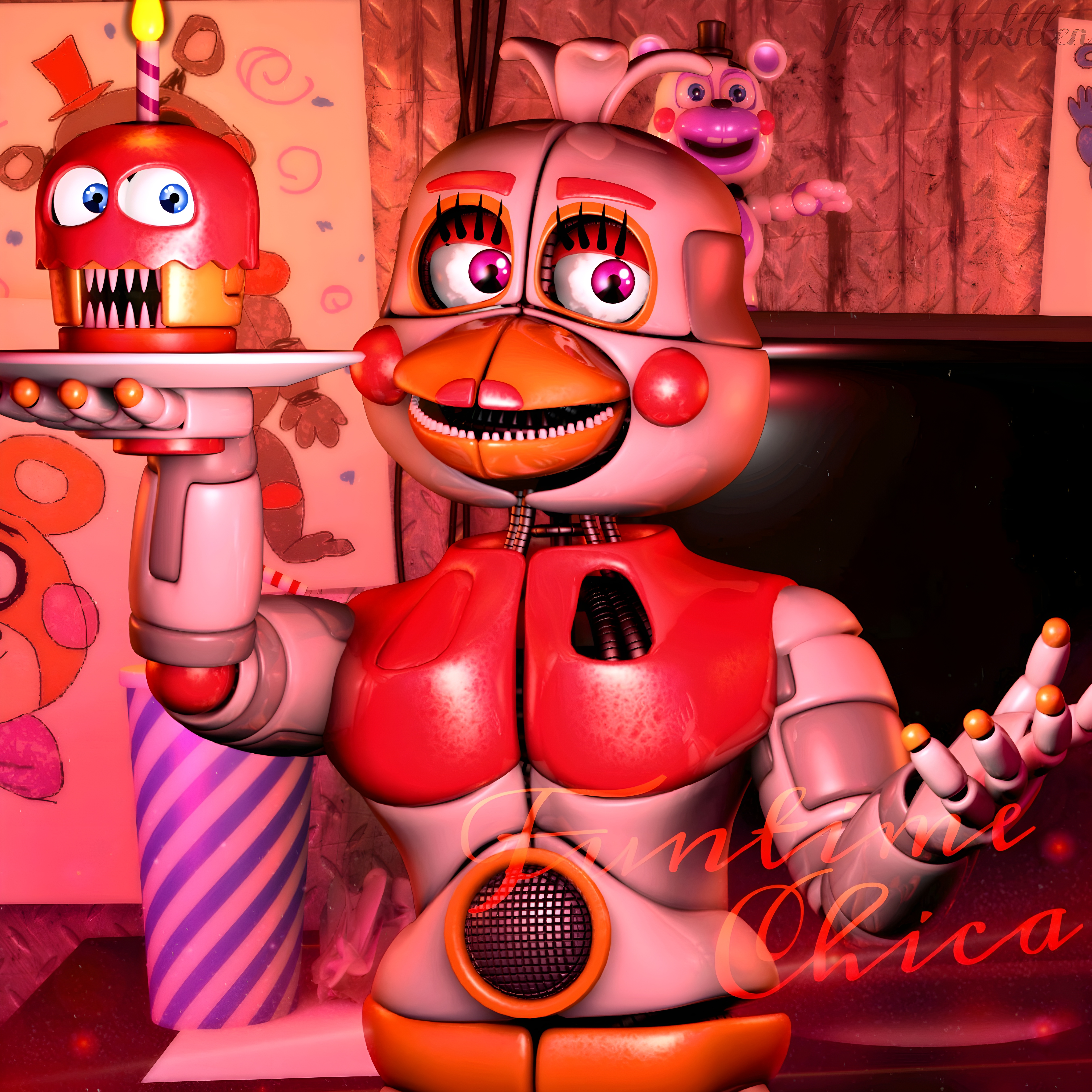 Funtime Chica  Five nights at freddy's, Fnaf, Fnaf characters