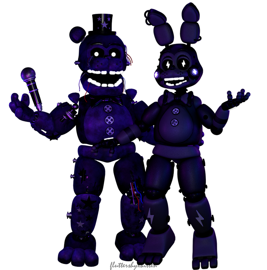 Shadow Rabbit Fnaf |FNAF C4D| Stars Shadow Freddy and Shadow Bonnie by FluttershyKitten on ...