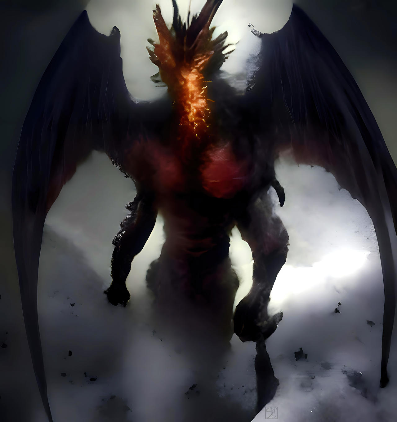 Demonic Deviantart Demon by ITSTOTSSAMMII on DeviantArt
