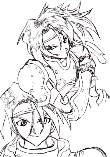 Cress from Tales of Phantasia