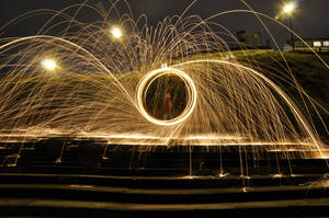 Sparks and roundabouts.