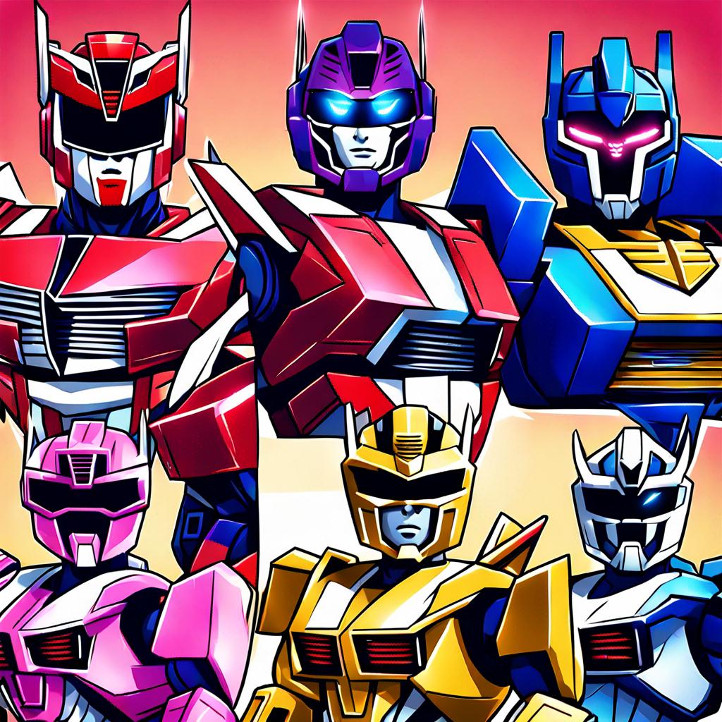 Transformers X Power Rangers by mpkred6 on DeviantArt