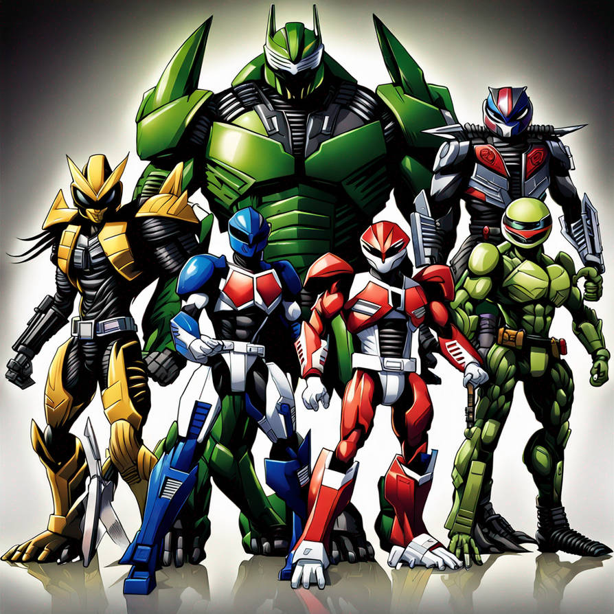 Transformers Power Rangers Kamen Rider Teenage Mu by mpkred6 on DeviantArt