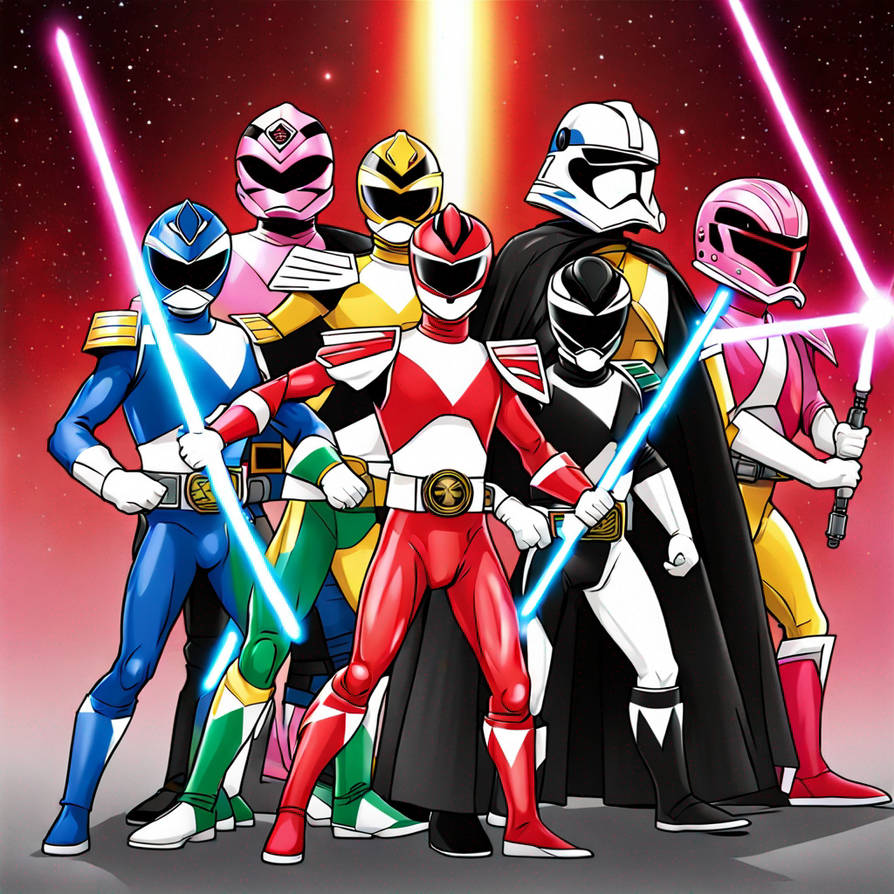 Power Rangers Star Wars by mpkred6 on DeviantArt