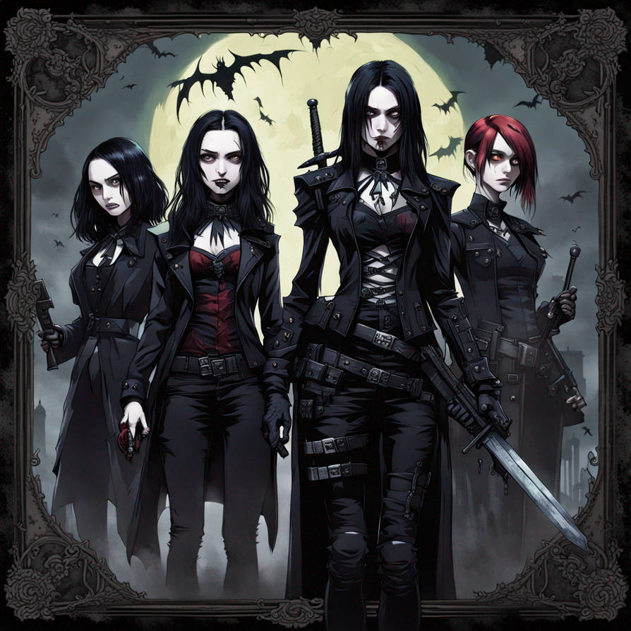 Goth Rise Rise Of The Dead, With Goth Girl Team by mpkred6 on DeviantArt