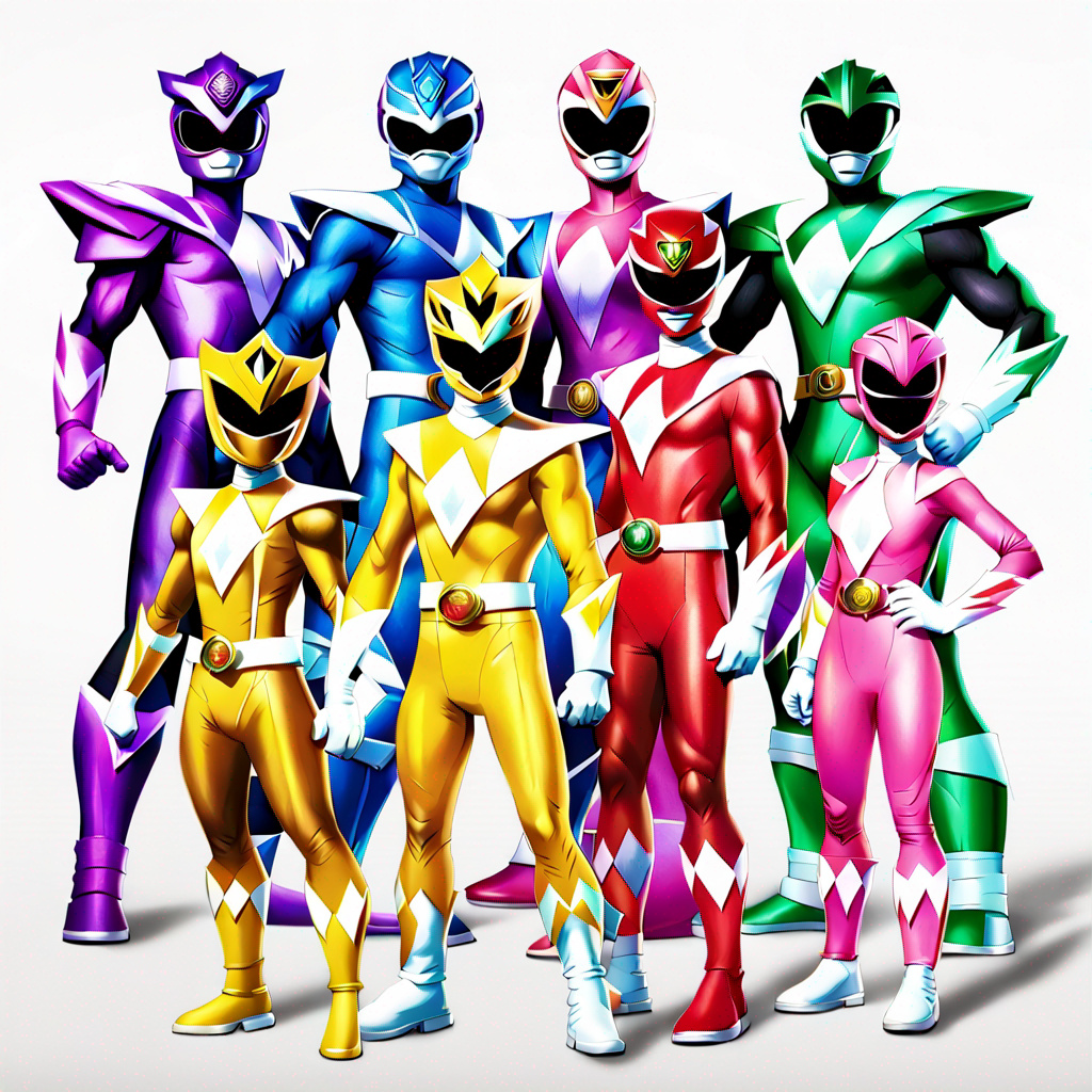 Power Rangers Spirit Masters by mpkred6 on DeviantArt