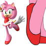 Amy Rose in Flats