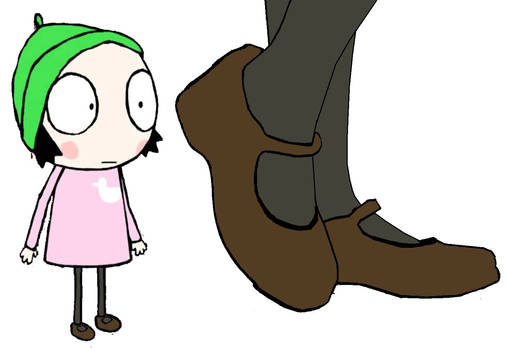 Sarah (Sarah and Duck) in Mary Janes