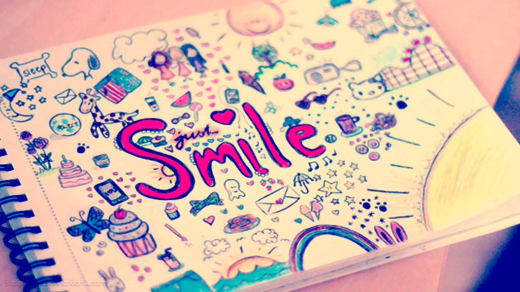 Smiley Notebook Wallpaper