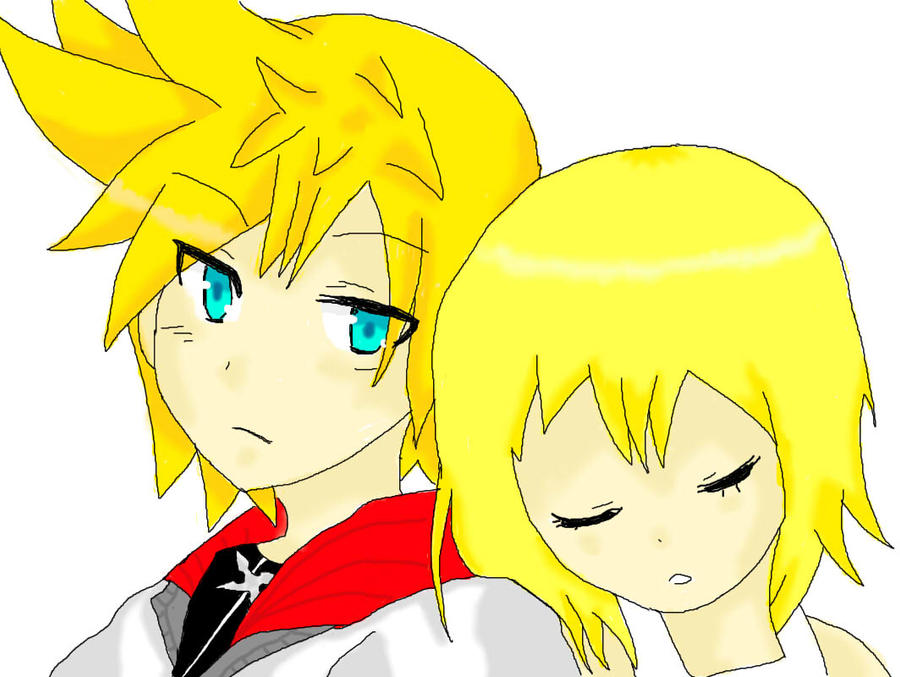 Namine Roxas Roxas Namine by kindomhearts98 on DeviantArt