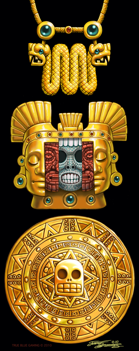 Aztec Gold Artifacts.Szekeres